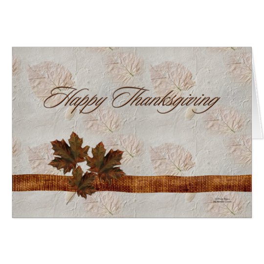 Thanksgiving Greeting Card