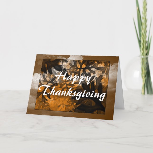 Thanksgiving Greeting Card (Front)