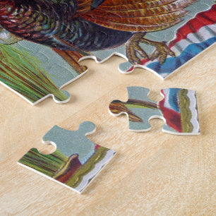 Thanksgiving Greetings 1906 Jigsaw Puzzle