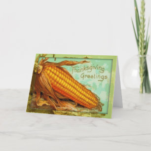 Thanksgiving Greetings - Card