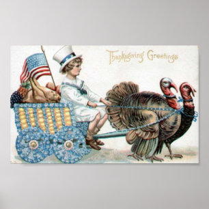 Thanksgiving Greetings Poster