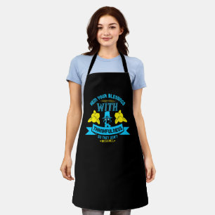 Thanksgiving -Hem Your Blessings With Thankfulness Apron