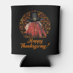 Thanksgiving Hermit Crab Can Cooler