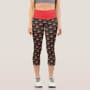 Thanksgiving High Waisted Capris