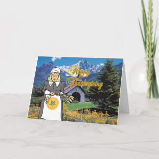 Thanksgiving Holiday Card