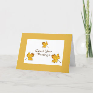 Thanksgiving Holiday Card