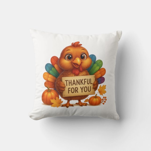 Thanksgiving Holiday Cushion (Front)
