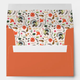 Thanksgiving Holiday   Pre-addressed Envelope