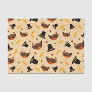 Thanksgiving Holiday turkey dinner party tissue Tissue Paper