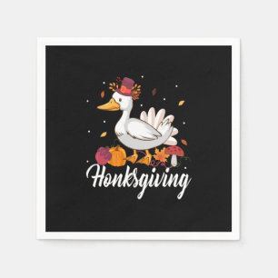 Thanksgiving Honksgiving Napkin