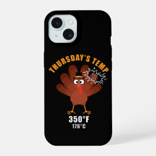 Thanksgiving Humor Funny Turkey Joke iPhone 15 Case