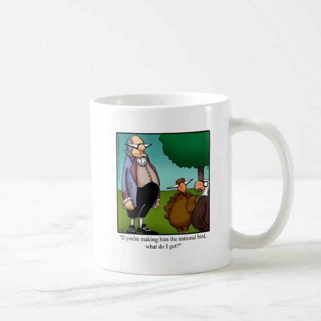Thanksgiving Humour Coffee Mug (Right)