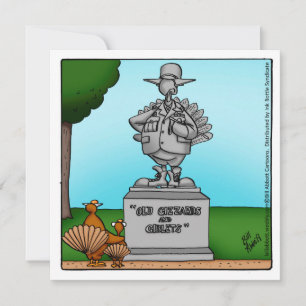 Thanksgiving Humour Dinner Invitations