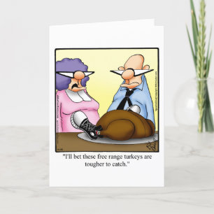 Thanksgiving Humour Greeting Card
