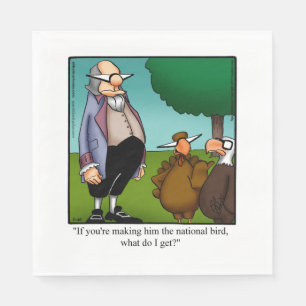 Thanksgiving Humour Holiday Napkins