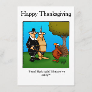 Thanksgiving Humour Invitations
