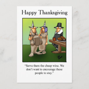 Thanksgiving Humour Invitations "Spectickles"