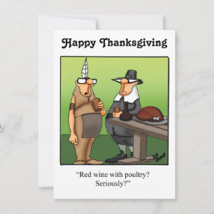 Thanksgiving Humour Invitations "Spectickles"