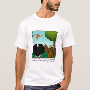 Thanksgiving Humour Tee Shirt for Him
