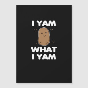 Thanksgiving I Yam What I Yam Funny Fall Classic
