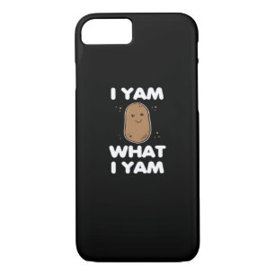 Thanksgiving I Yam What I Yam Funny Fall Classic iPhone 8/7 Case
