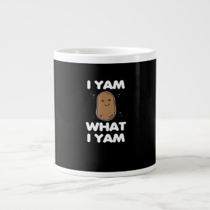Thanksgiving I Yam What I Yam Funny Fall Classic Large Coffee Mug