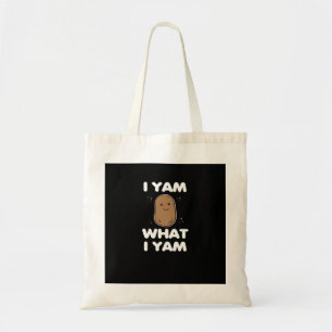Thanksgiving I Yam What I Yam Funny Fall Classic Tote Bag