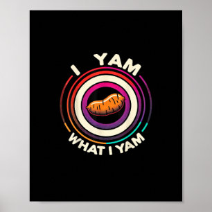 Thanksgiving - I Yam What I Yam Poster