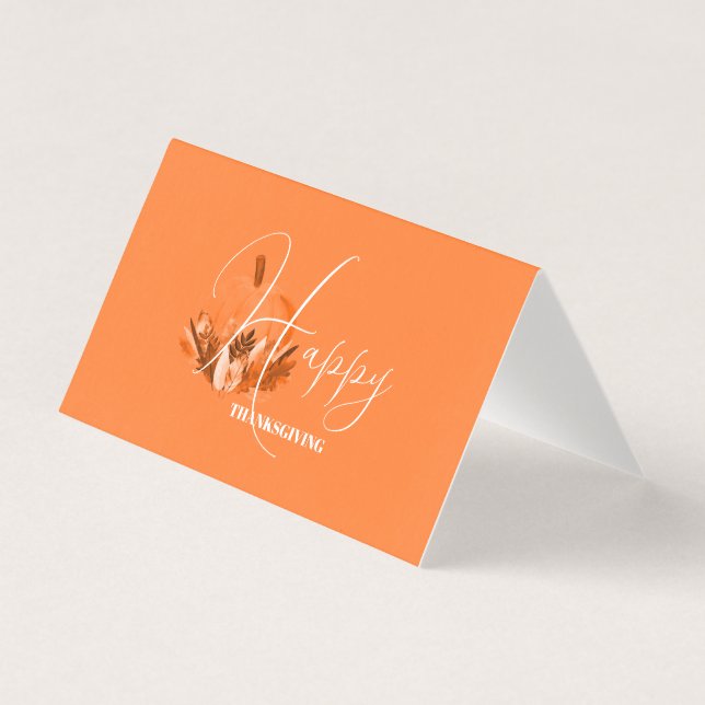 Thanksgiving in Orange  (Front)