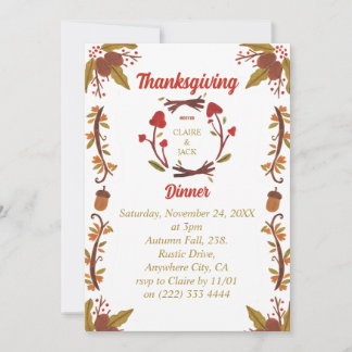 Thanksgiving Invitation