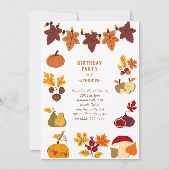 Thanksgiving Invitation (Front)
