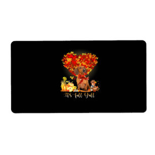 Thanksgiving It's Fall Y'all Dachshund