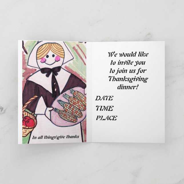 THANKSGIVING JOIN US  INVITATION (Inside)