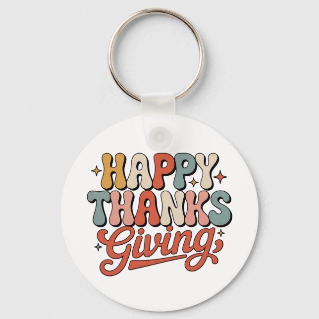 THANKSGIVING KEY RING (Front)