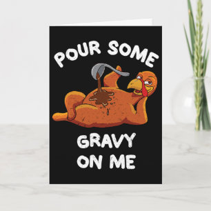 Thanksgiving Kids Men Women Boys Girls Youth Funny Card