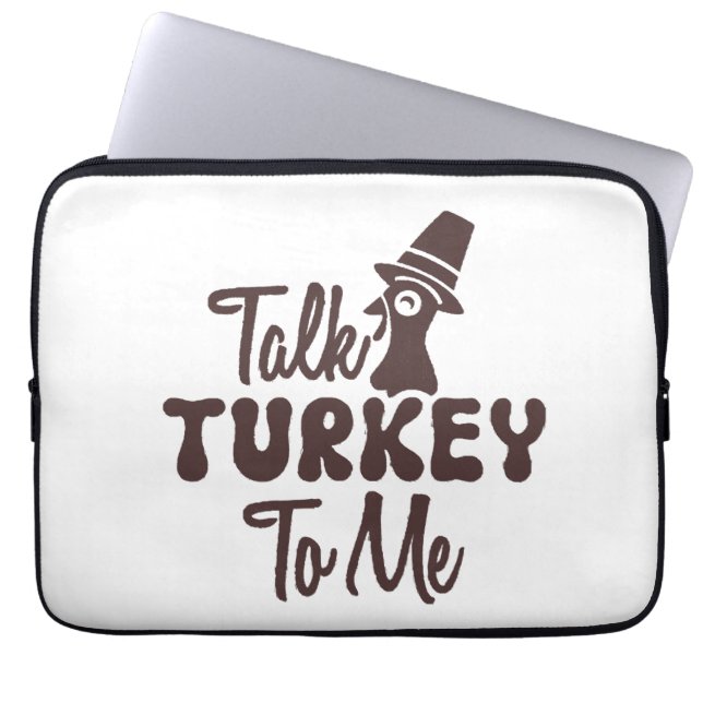 Thanksgiving  laptop sleeve (Front)