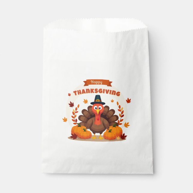 Thanksgiving large chicken favour bag (Front)