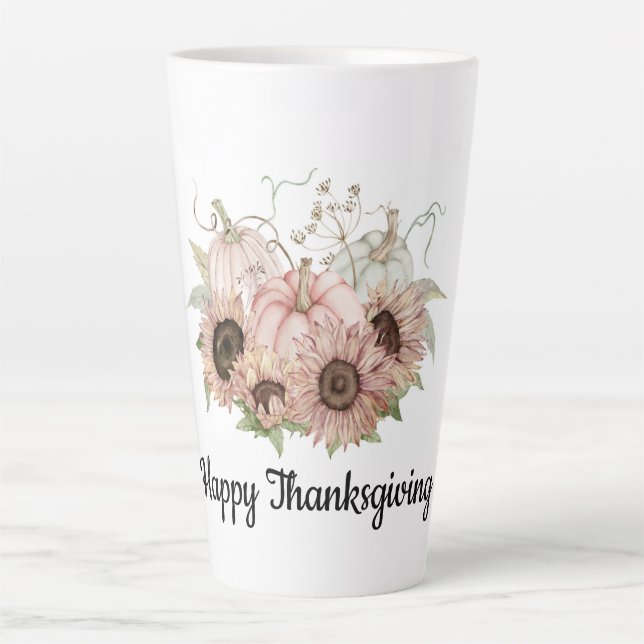 Thanksgiving Latte Mug (Front)