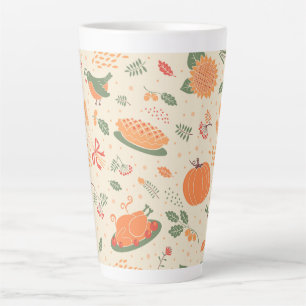 Thanksgiving Latte Mug