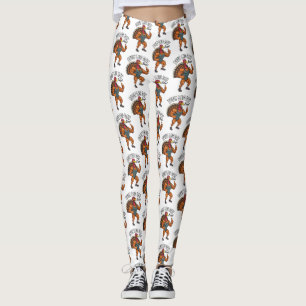 Thanksgiving Leg Day Leggings