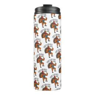 Thanksgiving Leg Day Thermal Tumbler