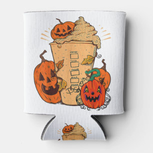Thanksgiving Love Pumpkin Spice Fall Autumn Vibes Can Cooler