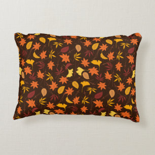 Thanksgiving Maple Fall Pattern Decorative Cushion