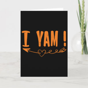 Thanksgiving Matching Couple She's My Sweet Potato Card
