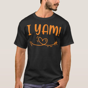 Thanksgiving Matching Couple She'S My Sweet Potato T-Shirt