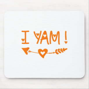 Thanksgiving Matching Couples Shes My Sweet Potato Mouse Pad