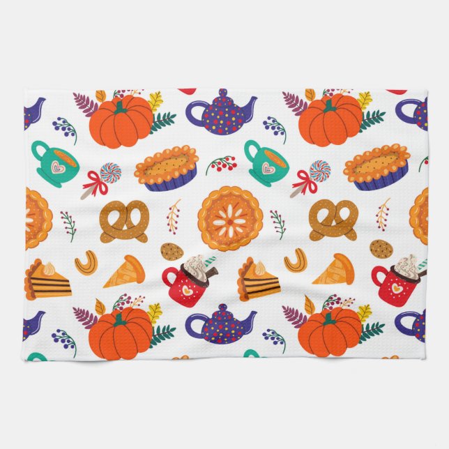Thanksgiving Meme | Be Thankful For Everything Tea Towel (Horizontal)