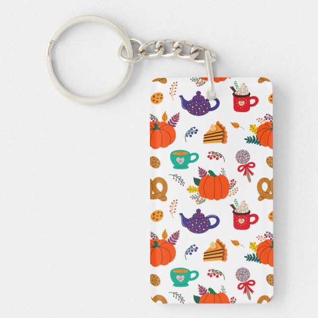 Thanksgiving Meme Gratitude Is One Of The Simplest Key Ring (Front)