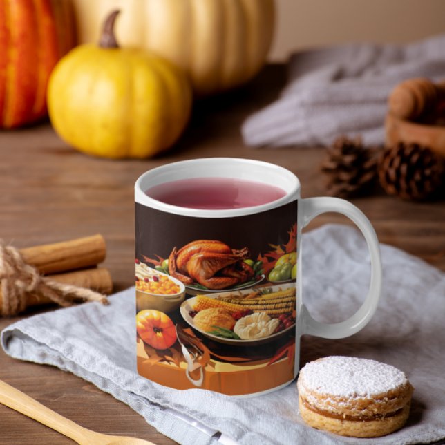 Thanksgiving Modern 2 Mug (Thanksgiving Modern 2 Mug
)