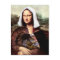 Thanksgiving Mona Lisa Pilgrim with Turkey